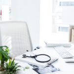 Doctor's desk